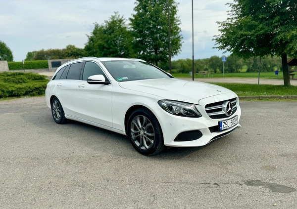 Mercedes-Benz Klasa C cena 56900 przebieg: 198000, rok produkcji 2014 z Racibórz małe 121